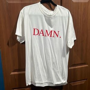 new damn shirt never worn